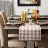 imageDII Jolly Christmas Tree Collection Holiday Table ampamp Kitchen Dcor Tablecloth 60x84 Christmas PlaidChristmas Red