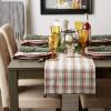imageDII Jolly Christmas Tree Collection Holiday Table ampamp Kitchen Dcor Tablecloth 60x84 Christmas PlaidChristmas Red