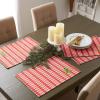 imageDII Jolly Christmas Tree Collection Holiday Table ampamp Kitchen Dcor Tablecloth 60x84 Christmas PlaidChristmas Red