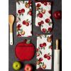 imageDII Kitchen Gift Set Collection Pot Holder ampamp 3 Dish Towels Fresh Herbs 4 PieceApple Orchard