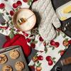 imageDII Kitchen Gift Set Collection Pot Holder ampamp 3 Dish Towels Fresh Herbs 4 PieceApple Orchard