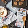 imageDII Kitchen Gift Set Collection Pot Holder ampamp 3 Dish Towels Fresh Herbs 4 PieceEnjoy the Ride