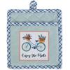 imageDII Kitchen Gift Set Collection Pot Holder ampamp 3 Dish Towels Fresh Herbs 4 PieceEnjoy the Ride