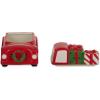 imageDII Seasonal Holiday Baking Collection Decorative Kitchen Servewrucke 105x6x65 Red Christmas Truck Cookie Jar
