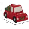 imageDII Seasonal Holiday Baking Collection Decorative Kitchen Servewrucke 105x6x65 Red Christmas Truck Cookie Jar