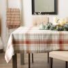 imageDII Thankful Autumn Collection Fall Tabletop Decoration Reversible Placemat Set 13x19 Falls Bounty 4 PieceCozy Picnic Plaid