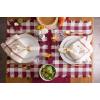 imageDII Thankful Autumn Collection Fall Tabletop Decoration Reversible Placemat Set 13x19 Falls Bounty 4 PieceFalling Leaves