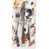 imageDII Thankful Autumn Collection Fall Tabletop Decoration Reversible Placemat Set 13x19 Falls Bounty 4 PieceFalls Bounty