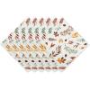 imageDII Thankful Autumn Collection Fall Tabletop Decoration Reversible Placemat Set 13x19 Falls Bounty 4 PieceFalls Bounty