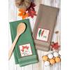 imageDII Thanksgiving Fall Kitchen Towels Collection Decorative Embellished Dish Towel Set 18x28 Falling Leaves 2 CountFalling Leaves
