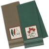 imageDII Thanksgiving Fall Kitchen Towels Collection Decorative Embellished Dish Towel Set 18x28 Falling Leaves 2 CountFalling Leaves
