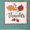 imageDII Thanksgiving Fall Kitchen Towels Collection Decorative Embellished Dish Towel Set 18x28 Wishes 2 CountGrateful