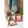imageDII Thanksgiving Fall Kitchen Towels Collection Decorative Embellished Dish Towel Set 18x28 Wishes 2 CountGrateful