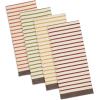 imageDII Thanksgiving Fall Kitchen Towels Collection Decorative Embellished Dish Towel Set 18x28 Wishes 2 CountHarvest Stripe