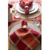 imageDII Traditional Harvest Wheat Jacquard Collection Thanksgiving Fall Table Dcor Damask Cotton 70quot Round Tablecloth Burnt Orange Pumpkin Vine