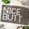 imageDII Tufted ShowerBath Mat Soft Absorbent Bathroom Rug Plush ampamp Machine Washable 20x31Inches Gray Nice ButtGray  Nice Butt