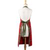 imageDII Unisex Kitchen Christmas Apron for Women ampamp Men Adjustable Ties and Large Front PocketsVintage Tartan Plaid