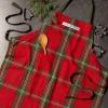 imageDII Unisex Kitchen Christmas Apron for Women ampamp Men Adjustable Ties and Large Front PocketsVintage Tartan Plaid