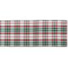 imageDII Yuletide Plaid Christmas Collection Holiday Dining Table Linen Tablecloth 60x84 Forest Green ampamp MaroonTable Runner  14x108