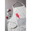 imageDII unisex Unisex Kitchen Christmas Apron for Women ampamp MenSilver Holiday Collage