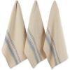 imageDII French Stripe Dishtowels Kitchen Collection 20 x 30 Set of 3 Chambray BlueNautical Blue