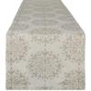 imageDII Holiday Dining Table Linen Sparkle Metallic Kitchen Dcor Table Runner 14x72 Jacquard SnowflakesJacquard Snowflakes