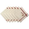 imageDII Thankful Autumn Collection Fall Tabletop Decoration Reversible Placemat Set 13x19 Falls Bounty 4 PieceFalling Leaves