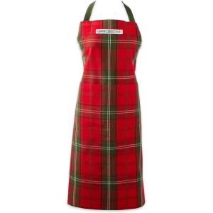 imageDII Unisex Kitchen Christmas Apron for Women ampamp Men Adjustable Ties and Large Front PocketsVintage Tartan Plaid