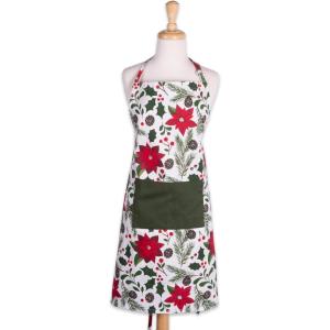 imageDII Unisex Kitchen Christmas Apron for Women ampamp Men Adjustable Ties and Large Front PocketsWoodland Holiday