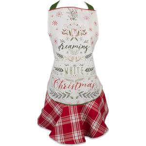 imageDII Womens Christmas Kitchen Apron Adjustable Adult Size for Cooking Baking Crafting ampamp EntertainingIm Dreaming
