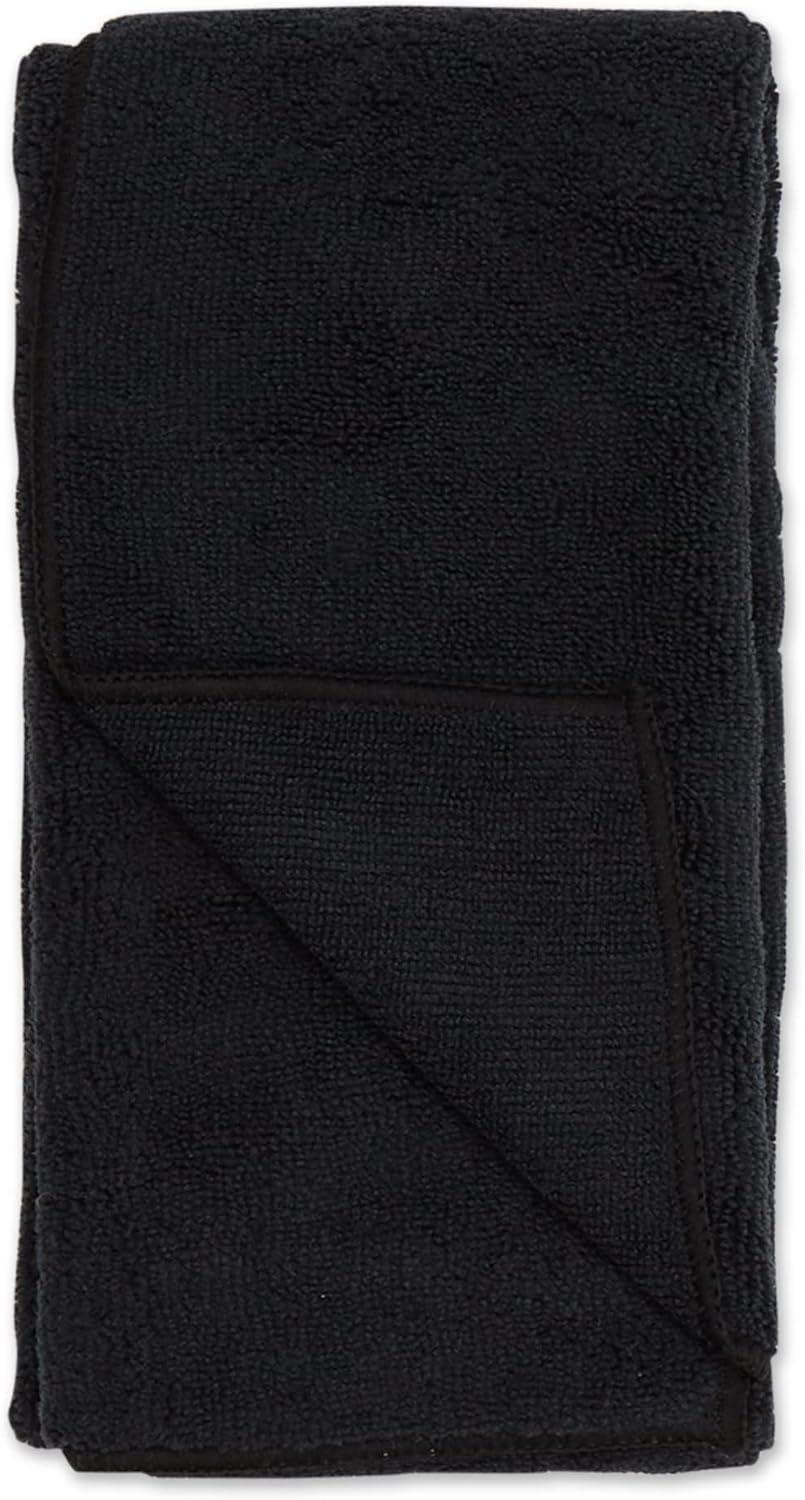imageBone Dry Pet Grooming Embroidered Microfiber Towel Drying Collection 15x30 Hunter GreenBlack