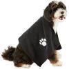 imageBone Dry Pet Grooming Embroidered Microfiber Towel Drying Collection 15x30 Hunter GreenBlack