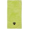 imageBone Dry Pet Grooming Embroidered Microfiber Towel Drying Collection 15x30 Hunter GreenLettuce Green