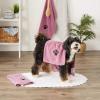 imageBone Dry Pet Grooming Embroidered Microfiber Towel Drying Collection 15x30 Hunter GreenRose