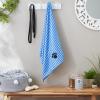 imageBone Dry Pet Grooming Towel Collection Absorbent Microfiber XLarge 41x235quot Striped TaupeBlue