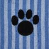 imageBone Dry Pet Grooming Towel Collection Absorbent Microfiber XLarge 41x235quot Striped TaupeBlue