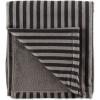 imageBone Dry Pet Grooming Towel Collection Absorbent Microfiber XLarge 41x235quot Striped TaupeStriped Black
