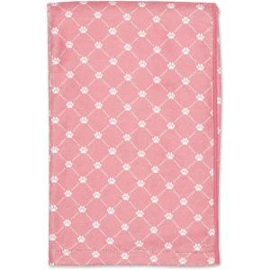imageBone Dry Pet Grooming Towel Collection Absorbent Microfiber XLarge 41x235quot Trellis GrayTrellis Rose