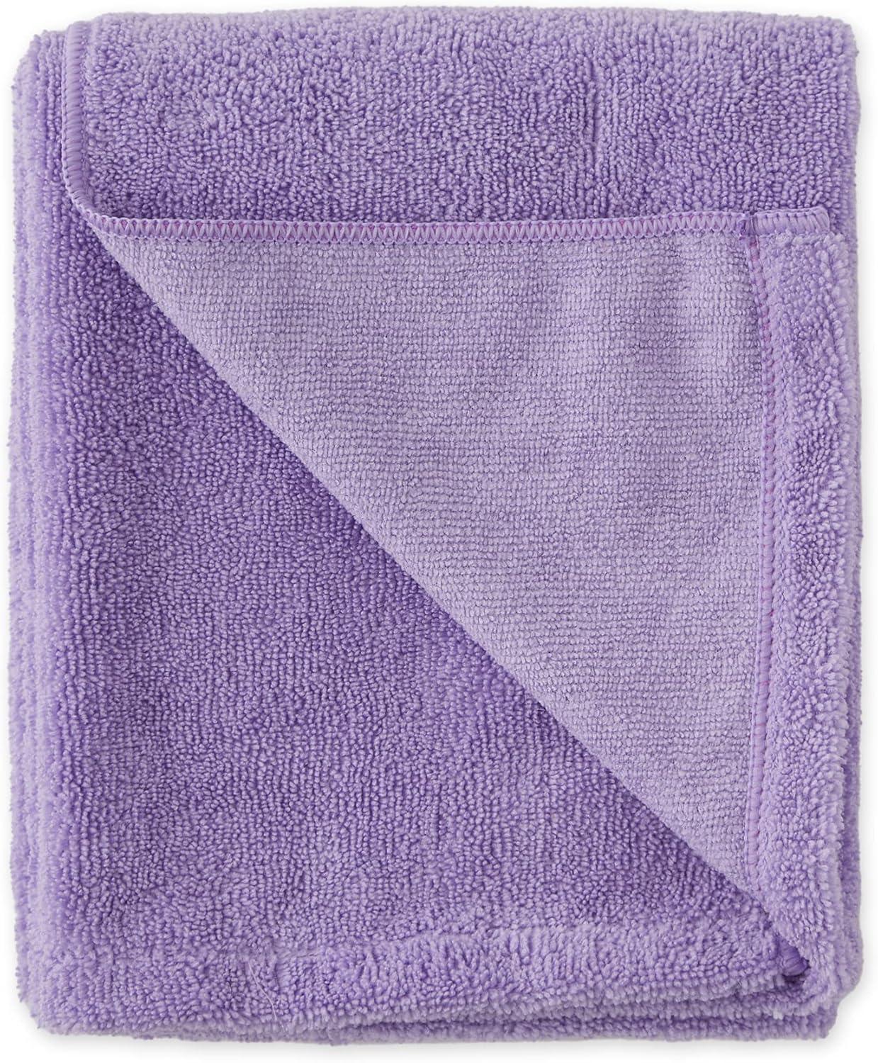 imageBone Dry Pet Grooming Towel Collection Absorbent Microfiber XLarge 41x235quot Embroidered RedEmbroidered Lavender