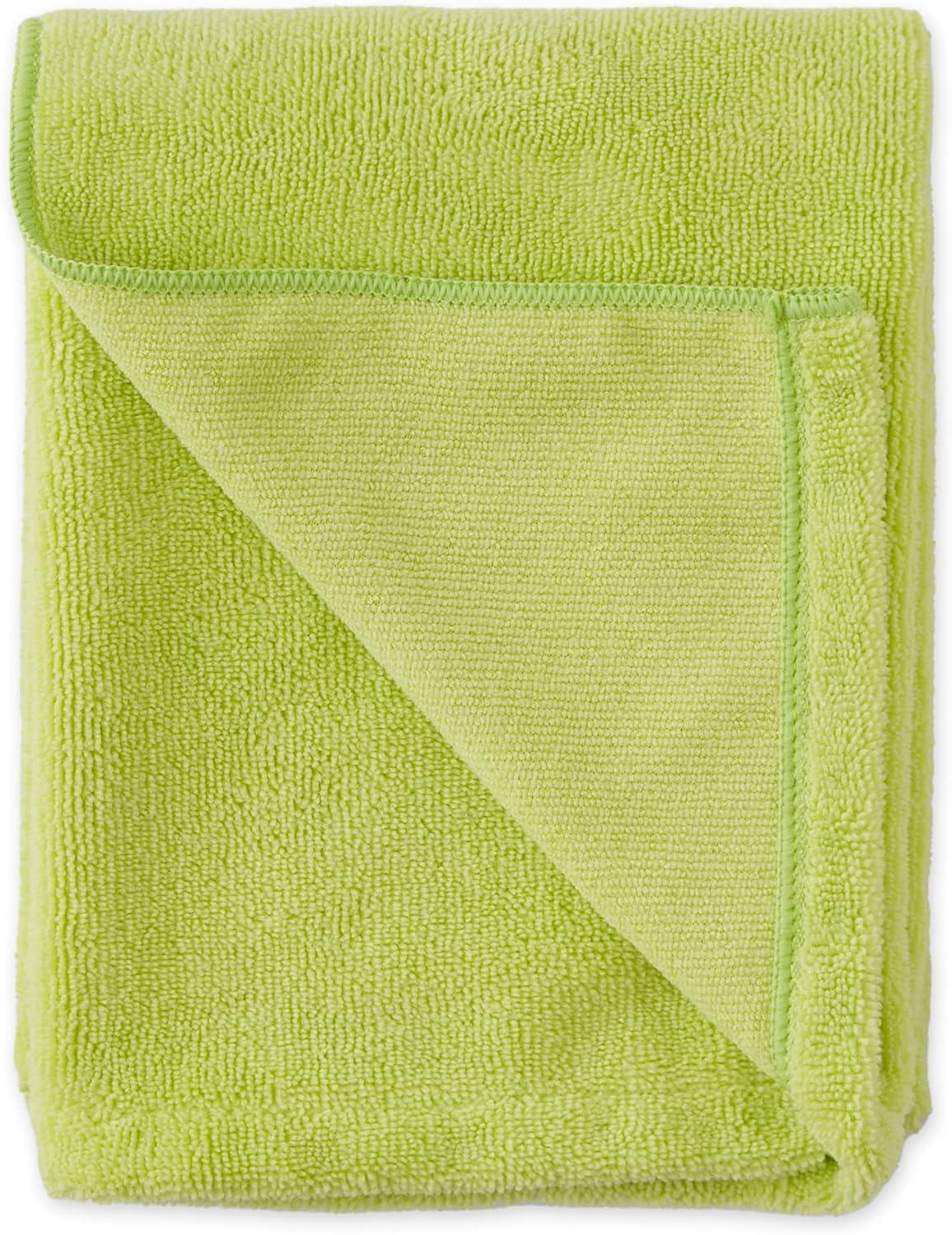 imageBone Dry Pet Grooming Towel Collection Absorbent Microfiber XLarge 41x235quot Embroidered RedEmbroidered Lettuce Green