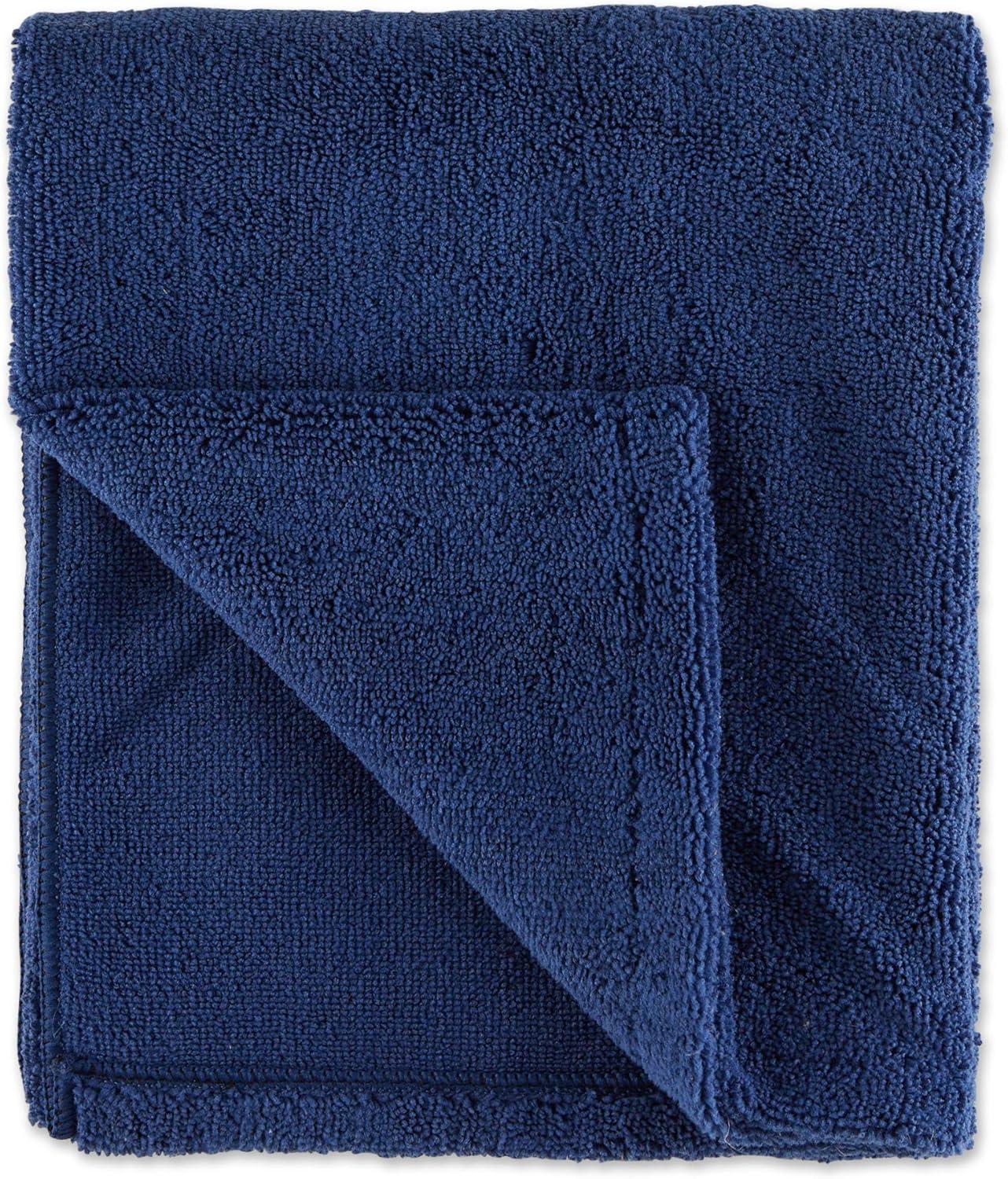 imageBone Dry Pet Grooming Towel Collection Absorbent Microfiber XLarge 41x235quot Embroidered RedNavy