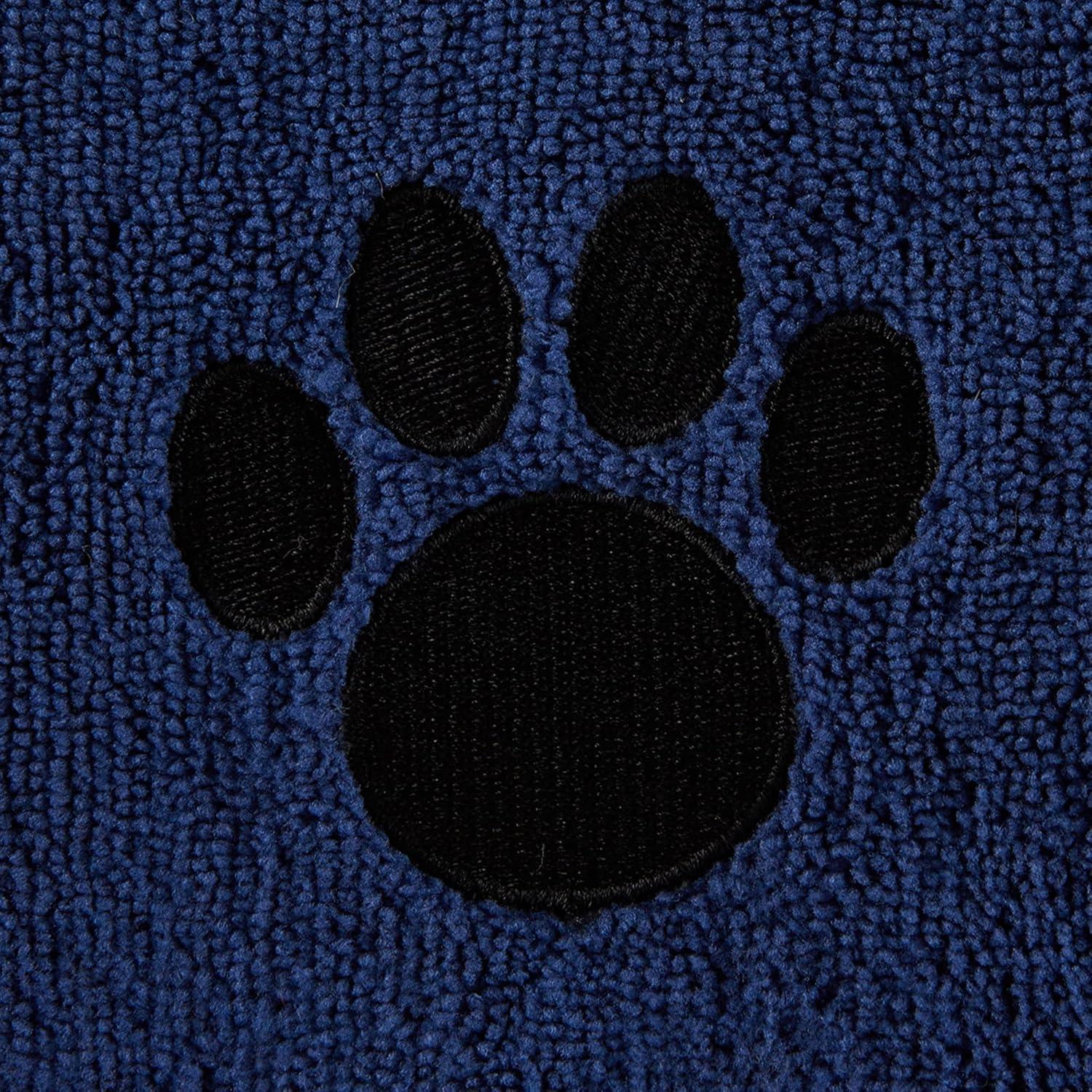 imageBone Dry Pet Grooming Towel Collection Absorbent Microfiber XLarge 41x235quot Embroidered RedNavy