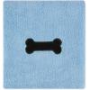 imageBone Dry Pet Grooming Towel Collection Absorbent Microfiber XLarge 41x235quot Embroidered RedBlue