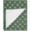 imageBone Dry Pet Grooming Towel Collection Trellis Print Microfiber Absorbent Drying Set 15x30 Gray 3 CountHunter Green