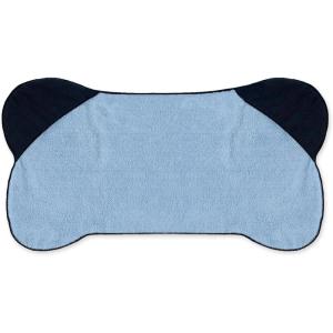 imageBone Dry Drying Pet Towel Bone Towel with Pockets  30 x 16 Blue