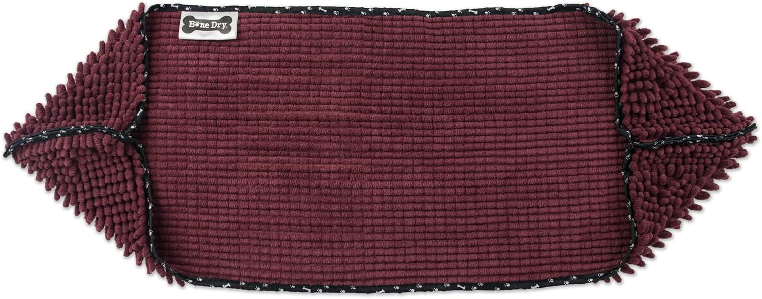 imageBone Dry Drying Pet Towel Pocket Towels  32 x 6 Red