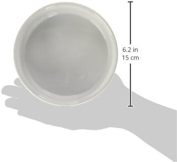 imageBone Dry Lattice Collection Pet Bowl ampamp Canister Single Dish Large 75x24quot Nautical BlueGray