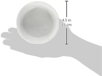 imageBone Dry Lattice Collection Pet Bowl ampamp Canister Single Dish Large 75x24quot Nautical BlueGray