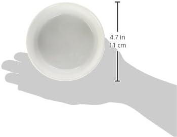 imageBone Dry Lattice Collection Pet Bowl ampamp Canister Single Dish Large 75x24quot Nautical BlueGray