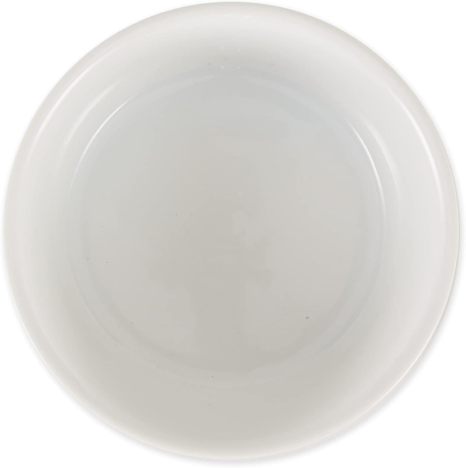 imageBone Dry Lattice Collection Pet Bowl ampamp Canister Single Dish Large 75x24quot Nautical BlueStone